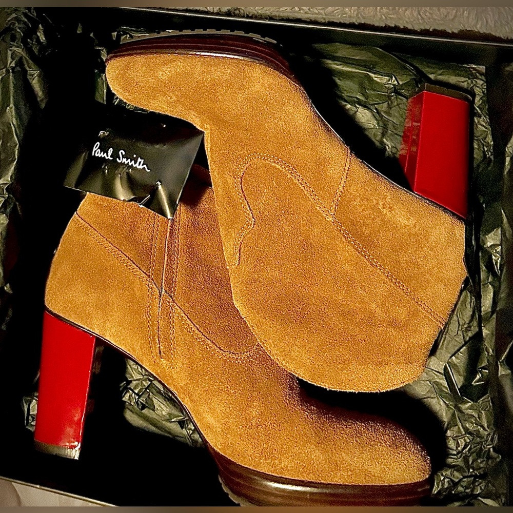 Paul Smith - NEW Doussie Suede Ankle Boots - S 41
